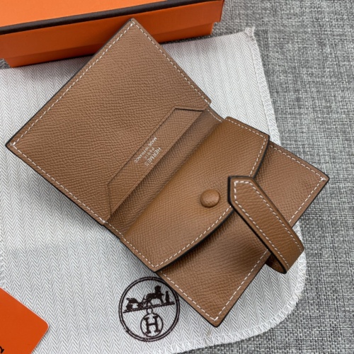 Replica Hermes AAA Quality Wallets For Women #878983 $42.00 USD for Wholesale