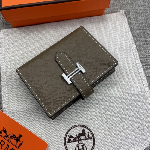 Hermes AAA Quality Wallets For Women #878984 $42.00 USD, Wholesale Replica Hermes AAA Quality Wallets