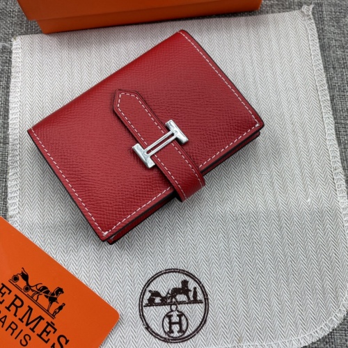 Hermes AAA Quality Wallets For Women #878985 $42.00 USD, Wholesale Replica Hermes AAA Quality Wallets