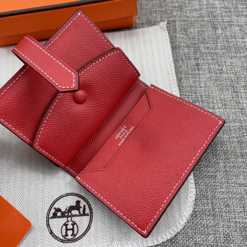 Replica Hermes AAA Quality Wallets For Women #878985 $42.00 USD for Wholesale