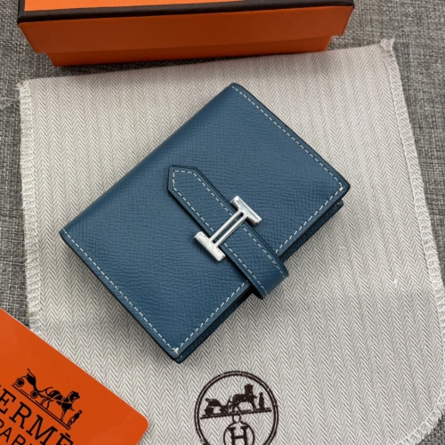 Hermes AAA Quality Wallets For Women #878986 $42.00 USD, Wholesale Replica Hermes AAA Quality Wallets