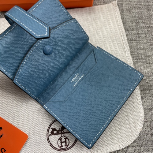 Replica Hermes AAA Quality Wallets For Women #878986 $42.00 USD for Wholesale
