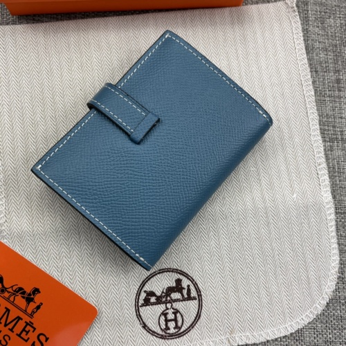 Replica Hermes AAA Quality Wallets For Women #878986 $42.00 USD for Wholesale