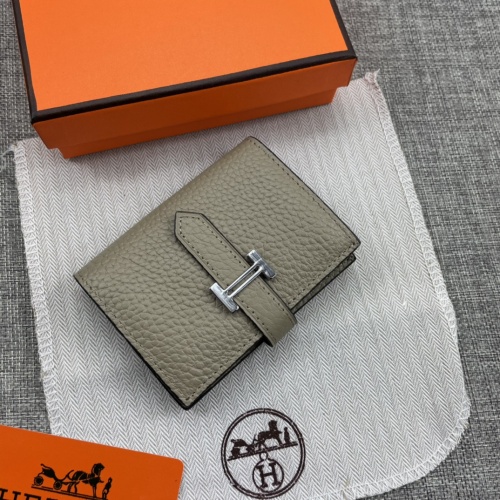 Hermes AAA Quality Wallets For Women #878991 $42.00 USD, Wholesale Replica Hermes AAA Quality Wallets