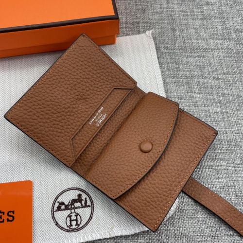 Replica Hermes AAA Quality Wallets For Women #878994 $42.00 USD for Wholesale