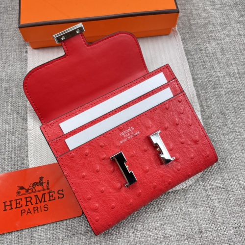 Replica Hermes AAA Quality Wallets For Women #878997 $49.00 USD for Wholesale