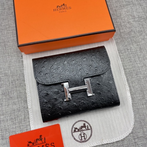 Hermes AAA Quality Wallets For Women #879001 $49.00 USD, Wholesale Replica Hermes AAA Quality Wallets