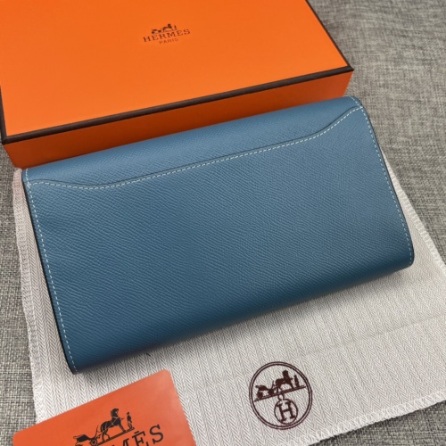 Replica Hermes AAA Quality Wallets For Women #879032 $65.00 USD for Wholesale