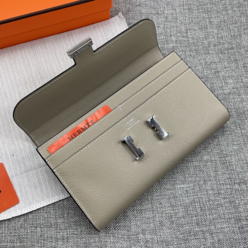 Replica Hermes AAA Quality Wallets For Women #879034 $65.00 USD for Wholesale