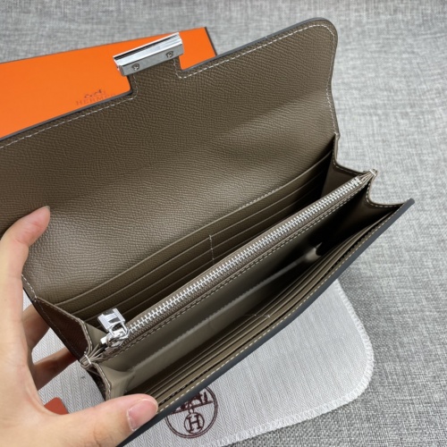 Replica Hermes AAA Quality Wallets For Women #879035 $65.00 USD for Wholesale