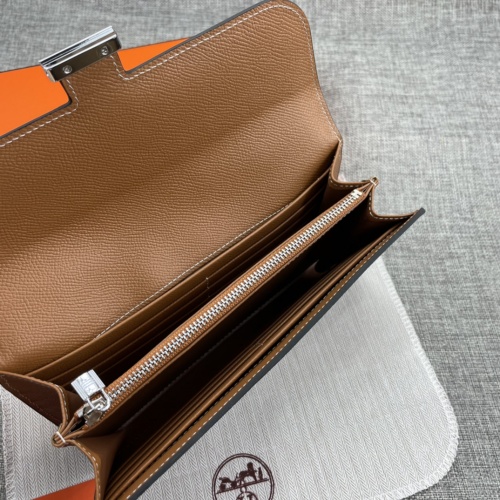 Replica Hermes AAA Quality Wallets For Women #879036 $65.00 USD for Wholesale