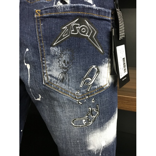 Replica Dsquared Jeans For Men #879122 $65.00 USD for Wholesale