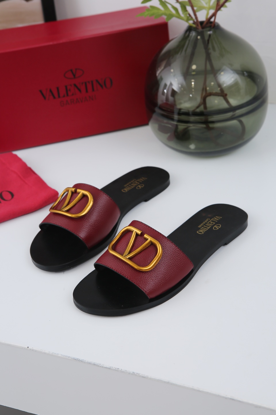 valentino slippers womens