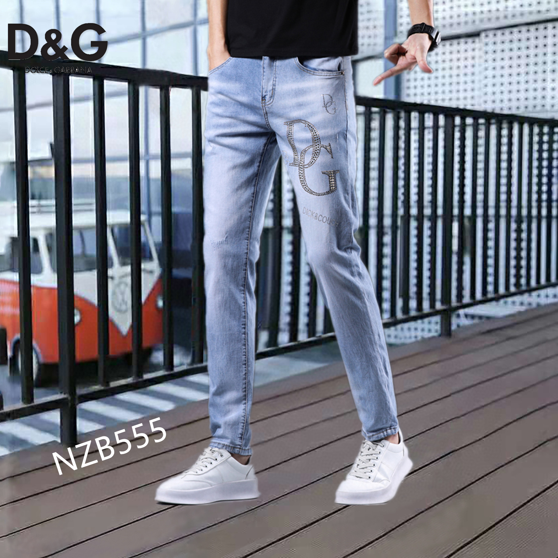 Dolce & Gabbana D&G Jeans For Men 870974 48.00 USD, Wholesale Replica