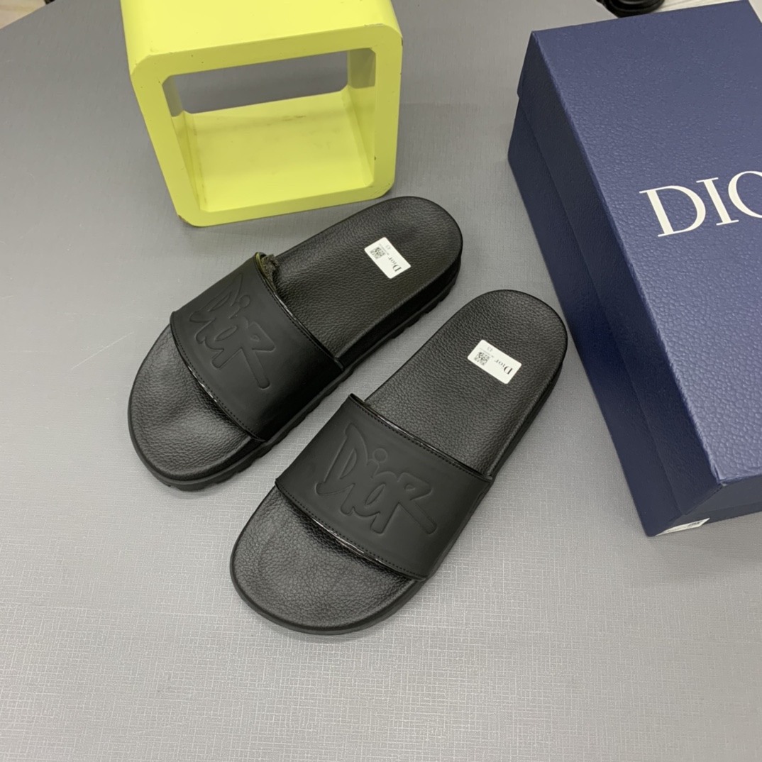 Christian Dior Slippers For Men #872773 $61.00 USD, Wholesale Replica Christian  Dior Slippers