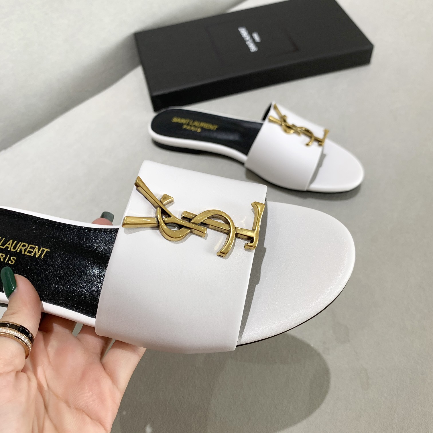 ysl slippers sale