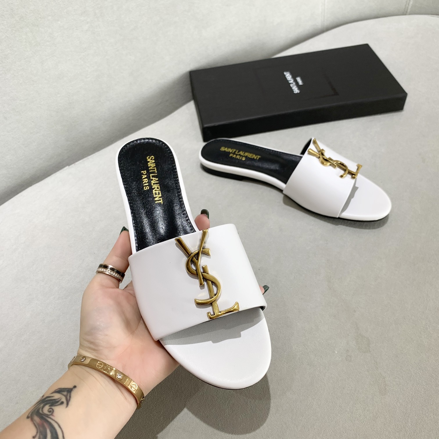 ysl slippers sale