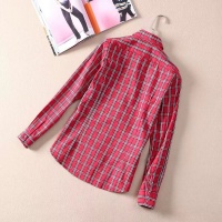 $38.00 USD Burberry Shirts Long Sleeved For Women #869135