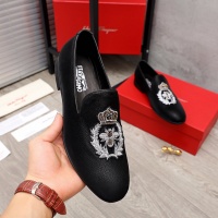 $92.00 USD Ferragamo Leather Shoes For Men #872134