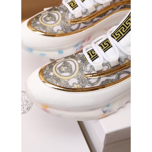Replica Versace Casual Shoes For Men #879216 $82.00 USD for Wholesale