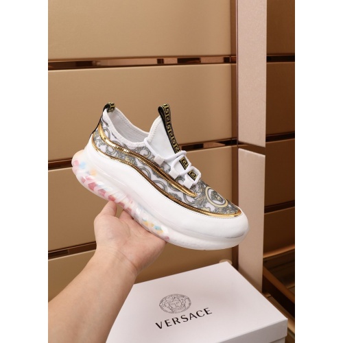 Replica Versace Casual Shoes For Men #879216 $82.00 USD for Wholesale