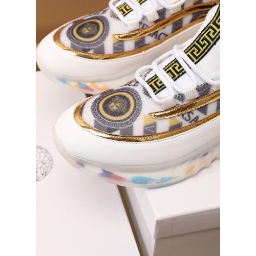 Replica Versace Casual Shoes For Men #879217 $82.00 USD for Wholesale