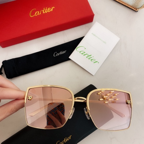 Cartier AAA Quality Sunglasses #879416 $54.00 USD, Wholesale Replica Cartier AAA Quality Sunglassess