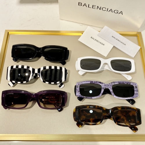 Replica Balenciaga AAA Quality Sunglasses #879421 $62.00 USD for Wholesale