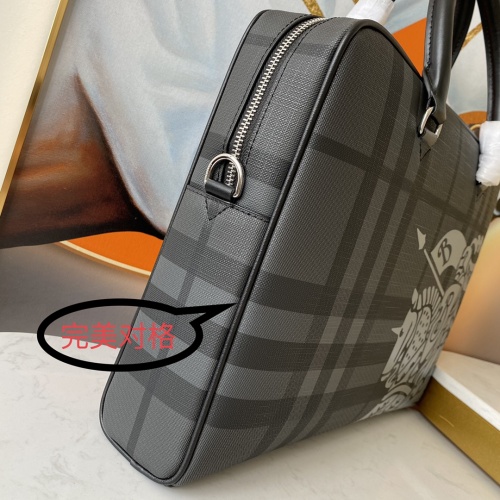 Replica Burberry AAA Man Handbags #879523 $132.00 USD for Wholesale