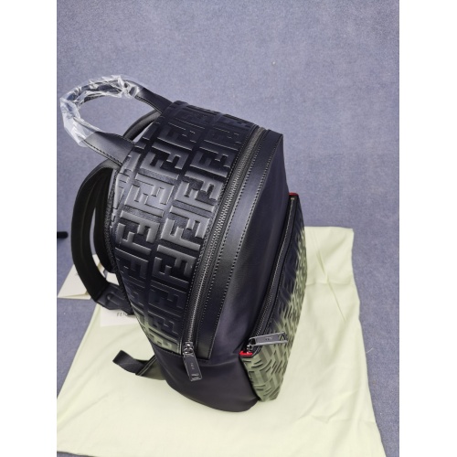 Replica Fendi AAA Man Backpacks #879527 $98.00 USD for Wholesale