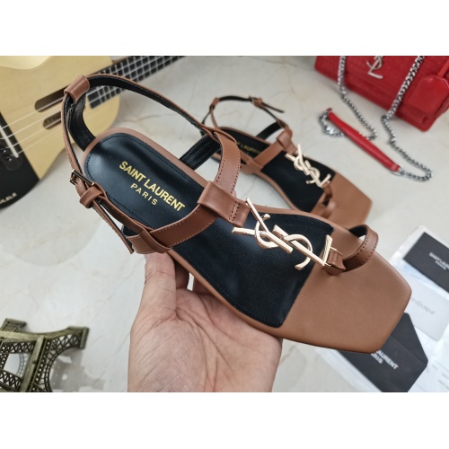 Replica Yves Saint Laurent YSL Sandal For Women #879551 $92.00 USD for Wholesale