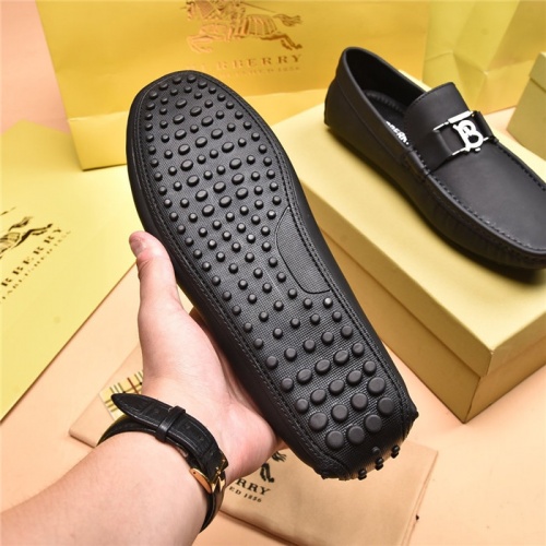 Replica Burberry Leather Shoes For Men #879613 $80.00 USD for Wholesale