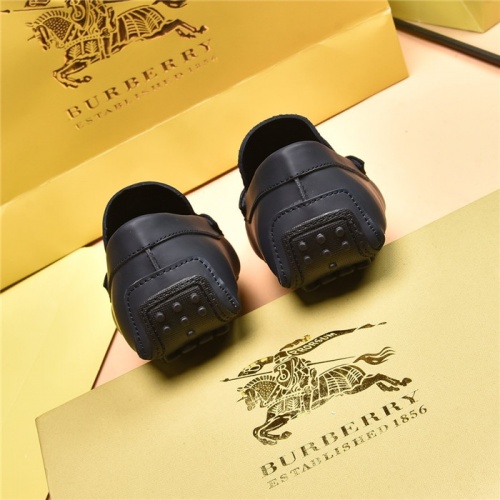 Replica Burberry Leather Shoes For Men #879614 $80.00 USD for Wholesale