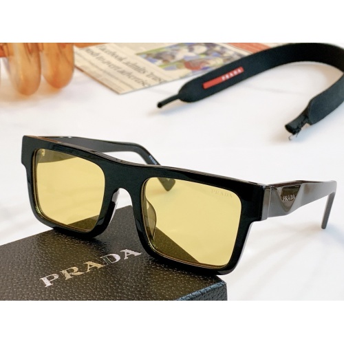 Prada AAA Quality Sunglasses #879757 $64.00 USD, Wholesale Replica Prada AAA Quality Sunglasses