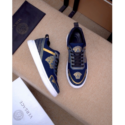 Replica Versace Casual Shoes For Men #879832 $76.00 USD for Wholesale