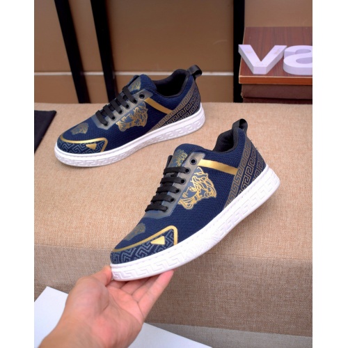Replica Versace Casual Shoes For Men #879832 $76.00 USD for Wholesale