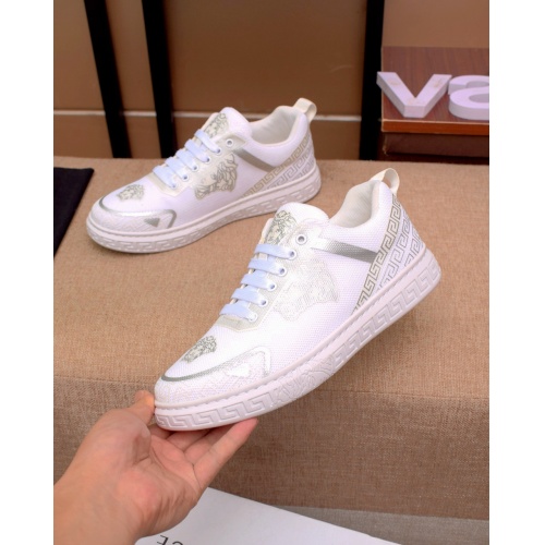 Replica Versace Casual Shoes For Men #879833 $76.00 USD for Wholesale