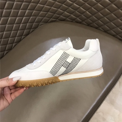 Replica Hermes Casual Shoes For Men #879976 $80.00 USD for Wholesale