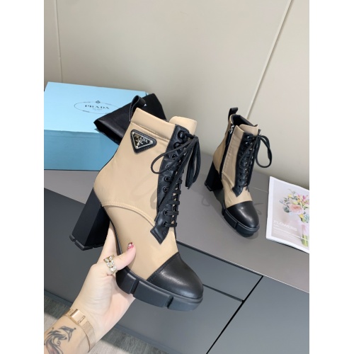 Replica Prada Boots For Women #880213 $128.00 USD for Wholesale