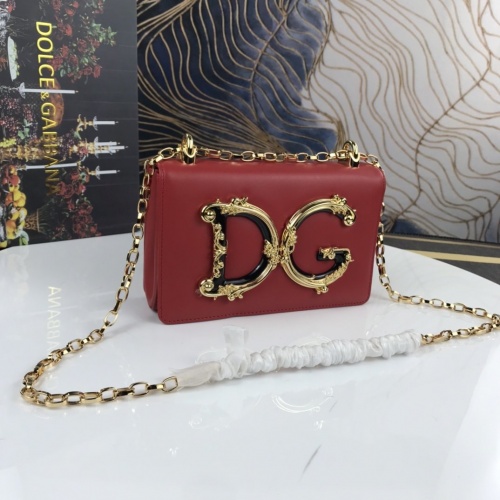 Replica Dolce & Gabbana D&G AAA Quality Messenger Bags For Women #880251 $170.00 USD for Wholesale