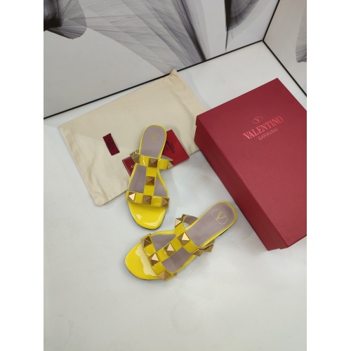 Replica Valentino Slippers For Women #880261 $68.00 USD for Wholesale