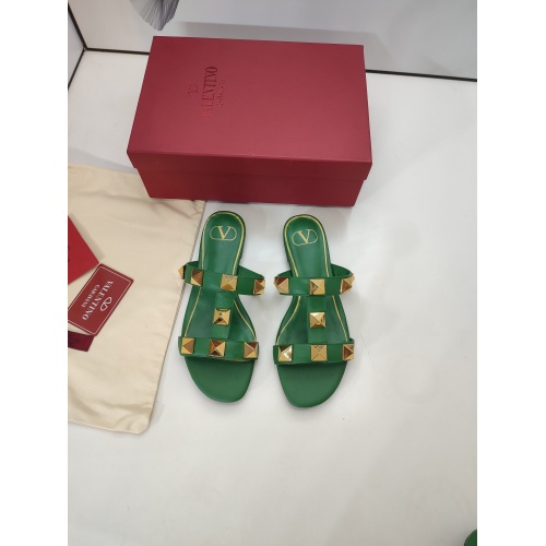 Valentino Slippers For Women #880265 $68.00 USD, Wholesale Replica Valentino Slippers