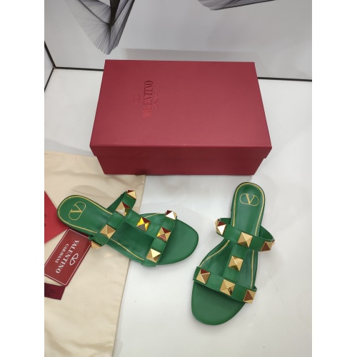 Replica Valentino Slippers For Women #880265 $68.00 USD for Wholesale