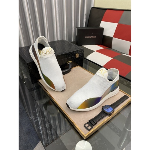 Replica Armani Casual Shoes For Men #880283 $68.00 USD for Wholesale