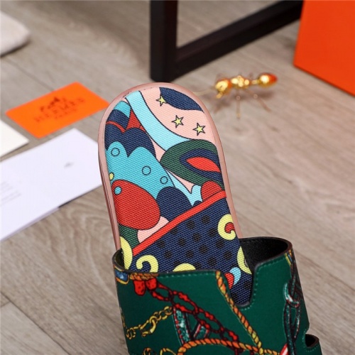 Replica Hermes Slippers For Men #880299 $48.00 USD for Wholesale