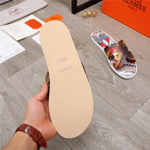 Replica Hermes Slippers For Men #880306 $48.00 USD for Wholesale