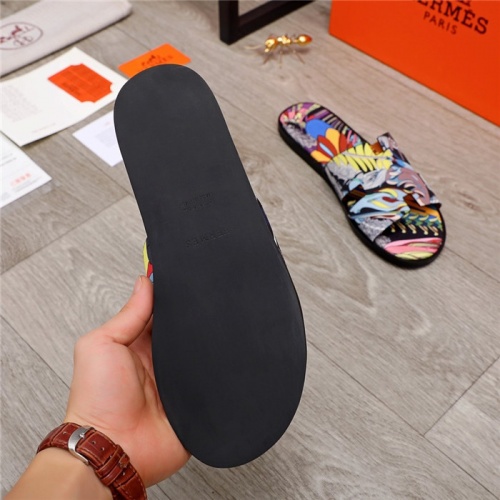 Replica Hermes Slippers For Men #880308 $48.00 USD for Wholesale