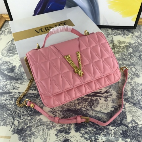 Versace AAA Quality Messenger Bags For Women #880395 $145.00 USD, Wholesale Replica Versace AAA Quality Messenger Bags
