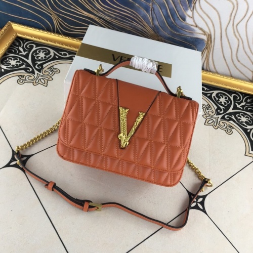 Versace AAA Quality Messenger Bags For Women #880398 $145.00 USD, Wholesale Replica Versace AAA Quality Messenger Bags