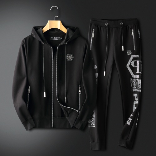 Replica Philipp Plein PP Tracksuits Long Sleeved For Men #880456 $102.00 USD for Wholesale